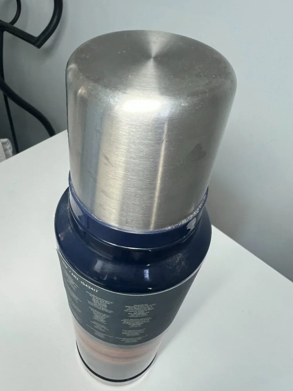 New Stanley Pendleton 1.5 Qt Vacuum Bottle Navy Blue